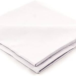 "White cloth (Rubia 2x2) for Pooja ceremonies and deity offerings." "Sacred white fabric used for altar decorations and Hindu rituals." "Pure white cloth for spiritual and religious practices."
